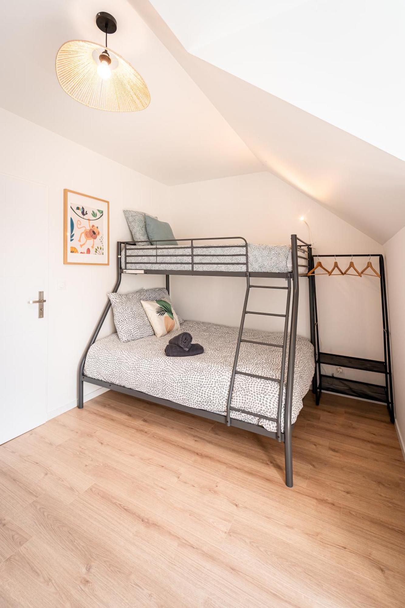 Le Cool Plex Duplex Avec Jardin, Disney 10Mn Esbly المظهر الخارجي الصورة