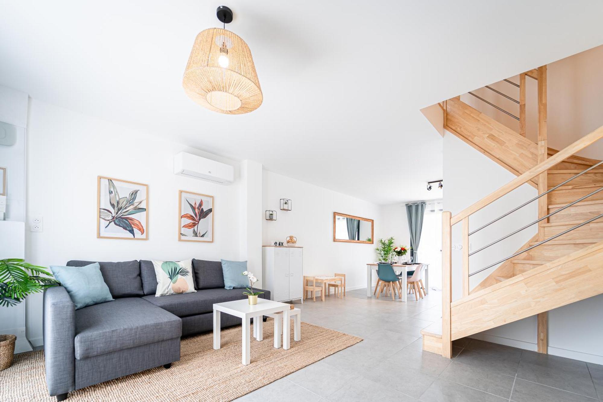 Le Cool Plex Duplex Avec Jardin, Disney 10Mn Esbly المظهر الخارجي الصورة