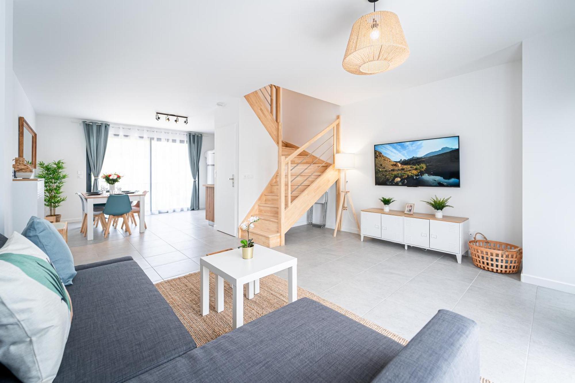 Le Cool Plex Duplex Avec Jardin, Disney 10Mn Esbly المظهر الخارجي الصورة